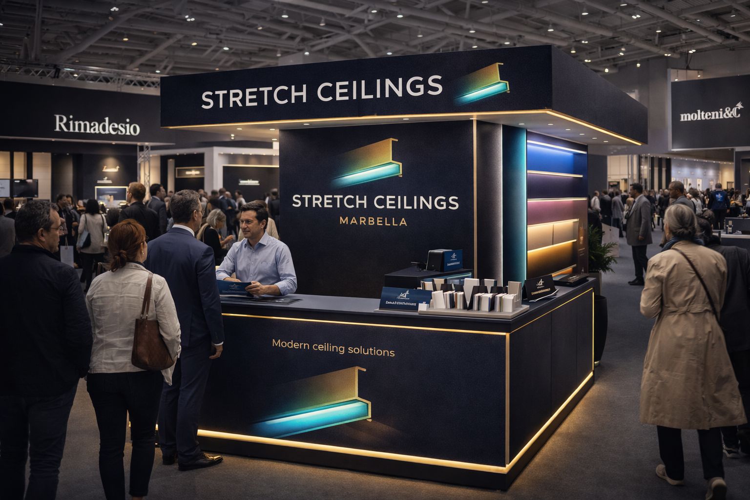 Stretch Ceilings at international exhibition